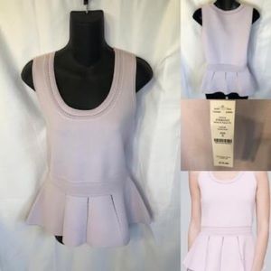 WHBM Orchid Hush Peplum Top